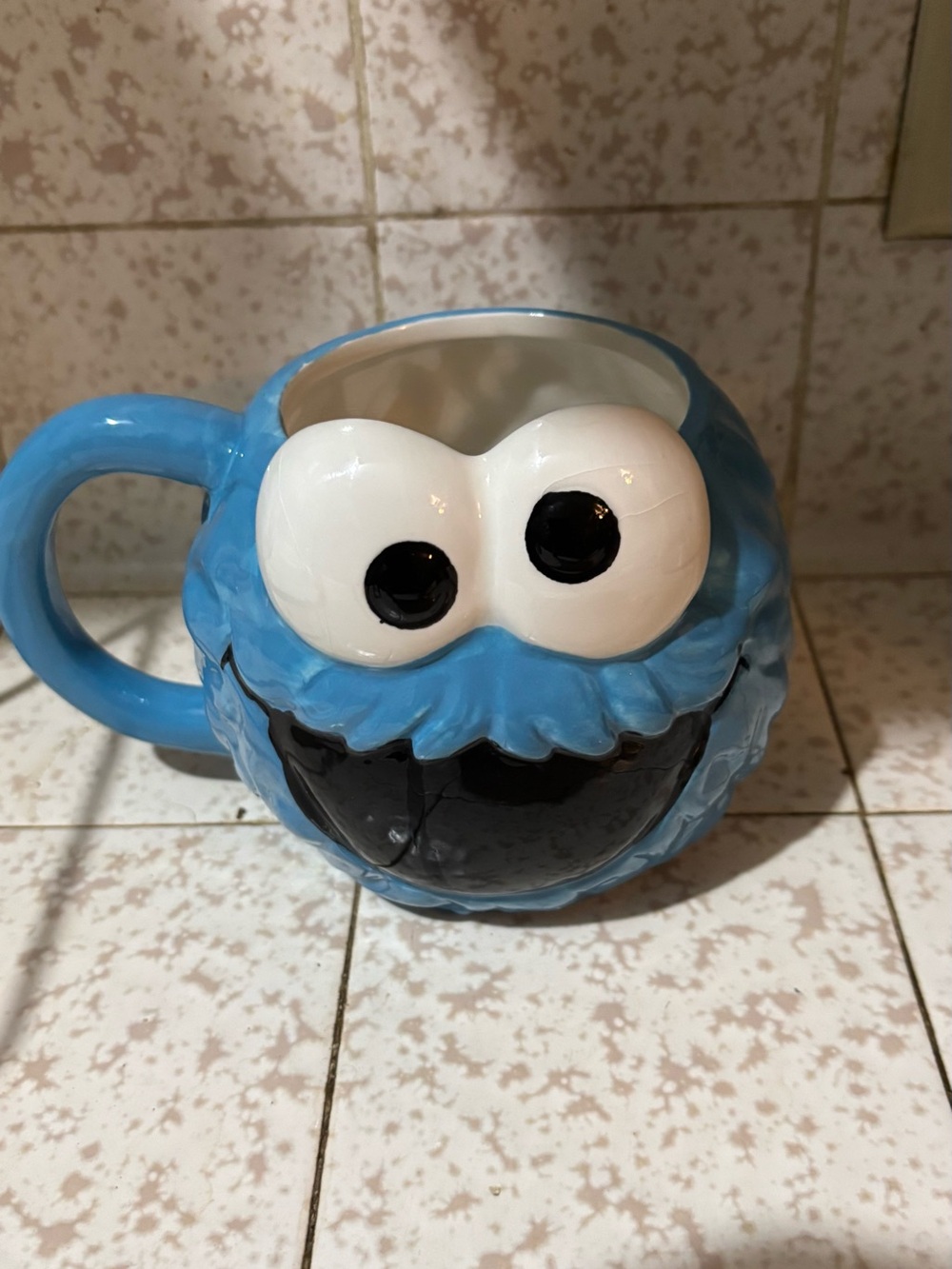 Sesame Street Cookie Monster 3D Mug New
